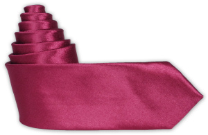 Фото Галстук узкий  малиновый артикул: 709357 Краватки