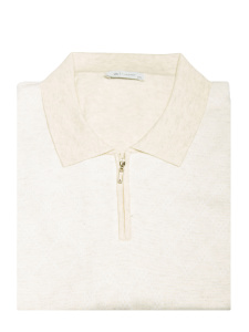 Фото товара Футболка-поло бежевая UTES, артикул: 1086 Футболки та поло