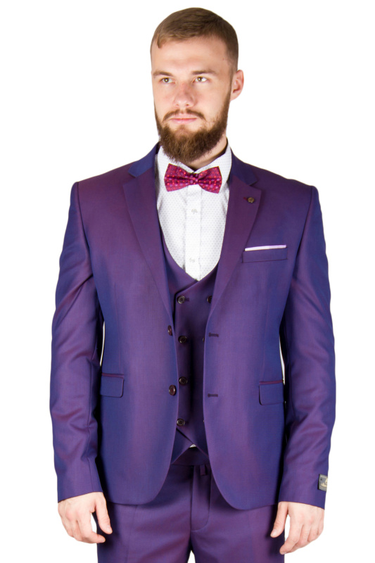 Фото товара Костюм тройка лавандовый MASSIMO MORARDI, артикул: 502544-176 костюм 3 зріст ( 164-178 )