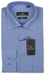 Фото товара Рубашка светло-синяя Roberto Gabbani, артикул: 24088 Приталені Фото товара Рубашка светло-синяя Roberto Gabbani, артикул: 24088 Приталені