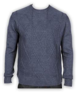 Фото Свитер синий REdel MARE артикул: 103608 Светри , Кофти поло