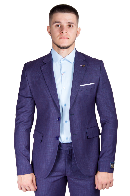 Фото товара Костюм сиреневый с голубым CARDOZO, артикул: 267-3141 костюм 3 зріст ( 164-178 )