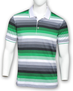 Фото товара Футболка-поло зелёная MINGNENYIGE, артикул: 26779 Футболки та поло