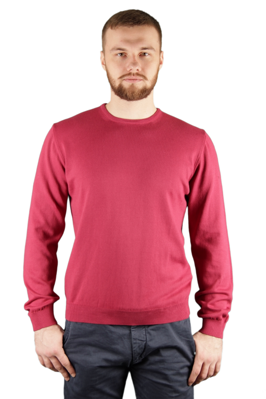 Фото товара Свитер тёмно-розовый ROBERTO DONATELLI, артикул: 42601-11542 Светри , Кофти поло