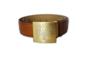 Фото товара Ремень рыжий Romano Botta, артикул: 4142 Ремені