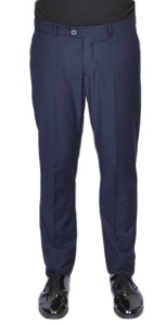 Фото Брюки тёмно-синие однотонные MAIKLEN 0820227 артикул: 0820227 Брюки