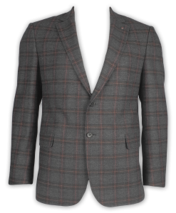 Фото Пиджак серый Fabio Divayo артикул: 2023-1 Піджаки