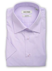 Фото товара Рубашка с коротким рукавом Charlz Spanser, артикул: 26260 Приталений крій Фото товара Рубашка с коротким рукавом Charlz Spanser, артикул: 26260 Приталений крій