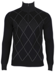 Фото товара Свитер синий KUSS, артикул: 109820 Светри , Кофти поло