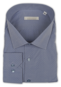Фото товара Рубашка синяя FABIO DIVANO, артикул: 0150058-3 Класичні 