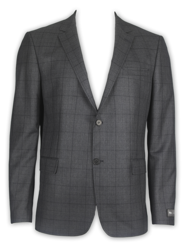 Фото товара Пиджак серый в клетку  CARLO ROSSANO, артикул: 8091-1 Піджаки
