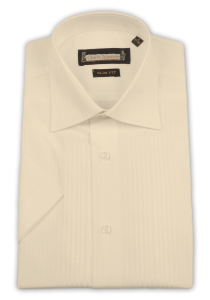 Фото товара Рубашка с коротким рукавом шампань Charlz Spanser, артикул: 260933 Приталений крій Фото товара Рубашка с коротким рукавом шампань Charlz Spanser, артикул: 260933 Приталений крій