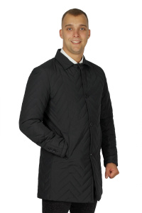 Фото товара Куртка темно-синя стьобана MCR, артикул: 21231 Куртки