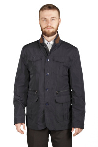 Фото товара Ветровка тёмно-синяя MAIKLEN, артикул: 116059 Вітровки