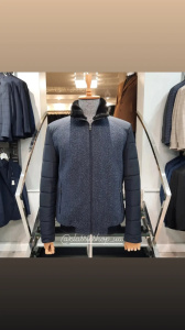 Фото товара Куртка зимня чорна комбінована MAIKLEN, артикул: 1604196 Куртки