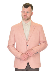 Фото Піджак персиковий однотонний MCR 40531 артикул: 40531 Піджаки