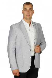 Фото Пиджак світло-голубий  MAIKLEN артикул: 1062329 Піджаки