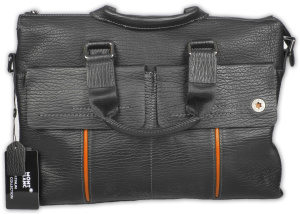 Фото товара Портфель чёрный MONT BLANC, артикул: 8810-1 Сумки