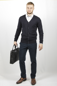 Фото товара Портфель чёрный MONT BLANC, артикул: 8852-1 Сумки