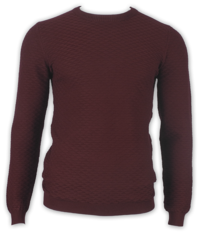 Фото товара Свитер бордовый BALLY, артикул: 9910-1 Светри , Кофти поло