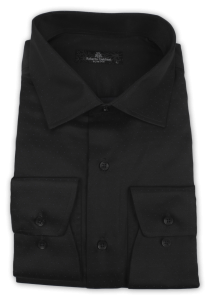 Фото Рубашка темно-синяя Roberto Gabbani артикул: 7617-2 Приталені