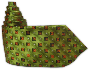 Фото Галстук зелёный ROMANO BOTTA артикул: 7023321 Краватки