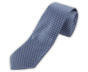Фото Галстук голубой мелкая клетка FABIO DIVAYO артикул: 23015 Краватки