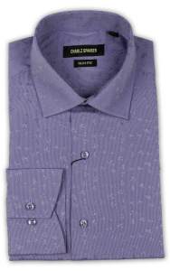 Фото товара Рубашка светло-сиреневая Charlz Spanser, артикул: 24182 Приталені Фото товара Рубашка светло-сиреневая Charlz Spanser, артикул: 24182 Приталені