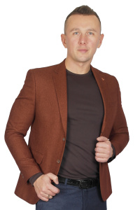 Фото товара Піджак коричнево-рижий MCR, артикул: 40145-1 Піджаки