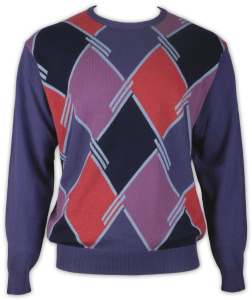 Фото товара Свитер фиолетовый IL. GRANCHIO, артикул: 10960 Светри , Кофти поло