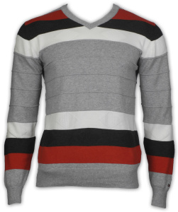 Фото товара Свитер серый Tommy Hilfiger, артикул: 9422 Светри , Кофти поло