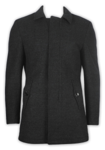 Фото товара Пальто синее JACK-LLEEN, артикул: 8527 Пальто