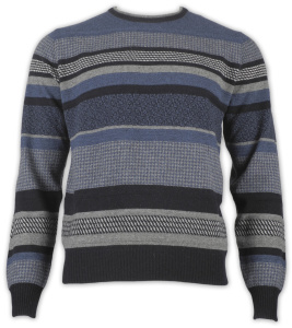 Фото товара Свитер синий IL. GRANCHIO, артикул: 104869 Светри , Кофти поло