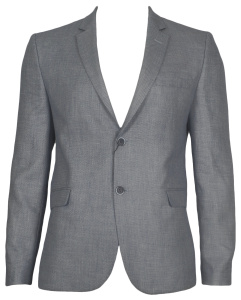 Фото Пиджак серый YIDALUN FASHION артикул: 152023 Піджаки