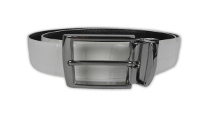 Фото товара Ремень белый LA PESCARA, артикул: 40653 Ремені