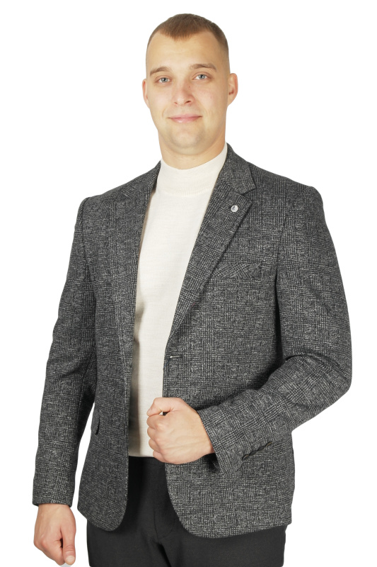 Фото товара Піджак сірий в клітинку  TONY CASSANO, артикул: 1090-1090 Піджаки
