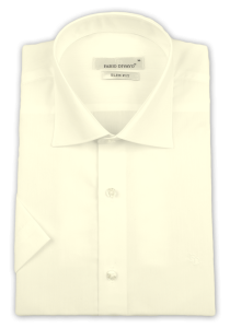 Фото товара Рубашка с коротким рукавом шампань Fabio Divayo, артикул: 26035 Приталений крій Фото товара Рубашка с коротким рукавом шампань Fabio Divayo, артикул: 26035 Приталений крій