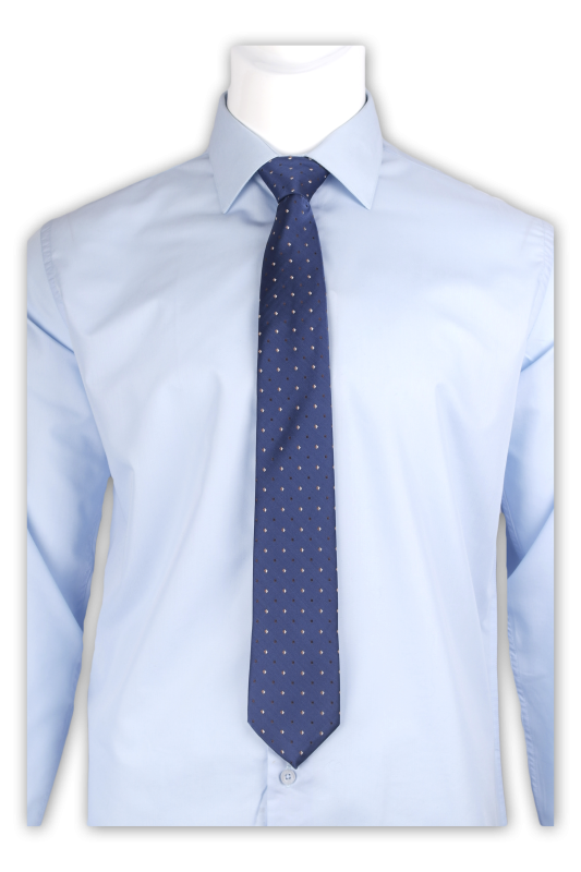 Фото товара Галстук тёмно-синийс мелким узором FABIO DIVAYO, артикул: 1601 Краватки