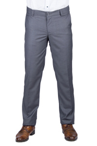 Фото товара Брюки серые однотонные  OLIVER MANCINI, артикул: 2495 Брюки