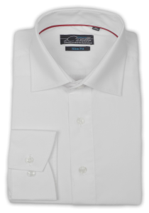 Фото Рубашка белая Castello артикул: 240585-1 Приталені