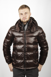 Фото товара Куртка темно-коричневая MONCLER, артикул: 5001 Куртки