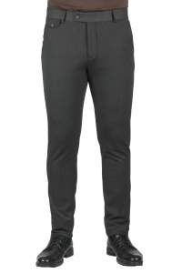 Фото товара Брюки сіріі однотонні стрейчеві MCR, артикул: 38988-02 Брюки