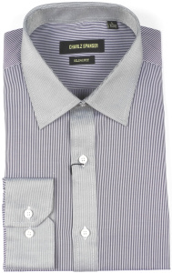 Фото товара Рубашка фиолетовая Charlz Spanser, артикул: 244134 Приталені Фото товара Рубашка фиолетовая Charlz Spanser, артикул: 244134 Приталені