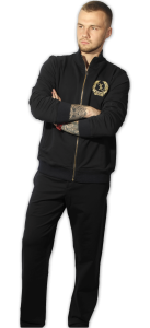 Фото товара Костюм спортивный синий BILLIONAIRE, артикул: 088-1 Спортивні костюми