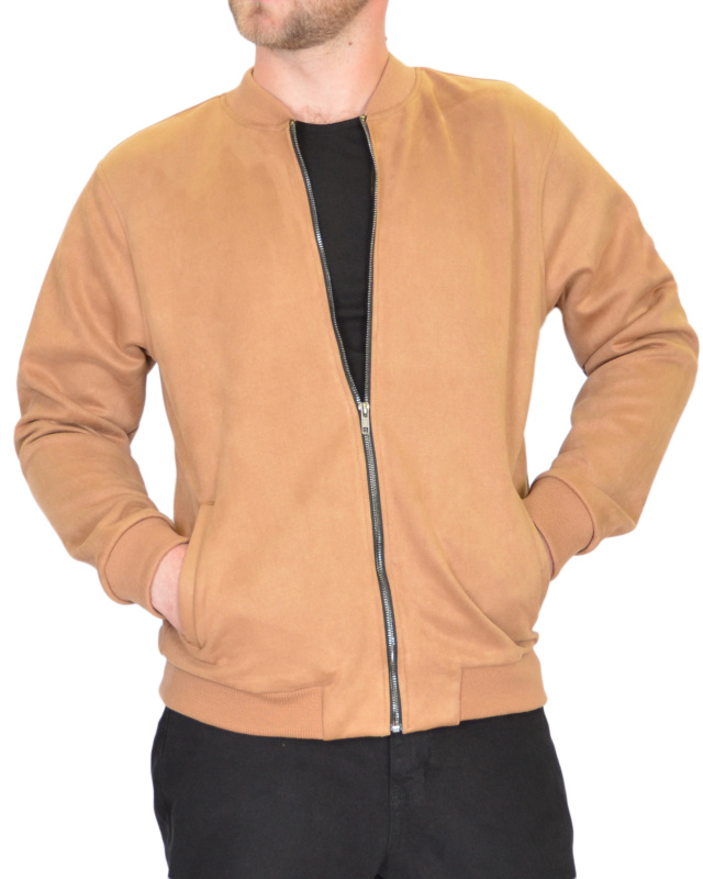 Фото товара Вітровка коричнева укорочена FIGO 057-1, артикул: 057-1 Вітровки