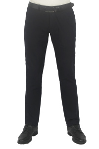 Фото Брюки котоновые тёмно-синие MAIKLEN артикул: 0810226 Брюки