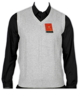 Фото товара Жилет серый Peeie Empire, артикул: 12122-3 Жилет + брюки