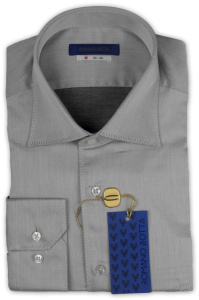 Фото товара Рубашка  светло-серая Romano Botta, артикул: 2432039 Класичні 