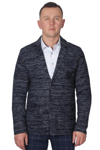 Фото Кардиган меланж тёмно-синий  MCR артикул: 32214-1 Кардигани