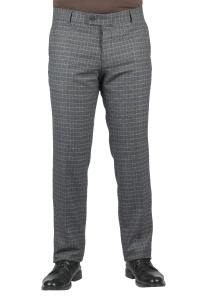 Фото товара Брюки сині в клітинку MCR, артикул: 38999-2 Брюки